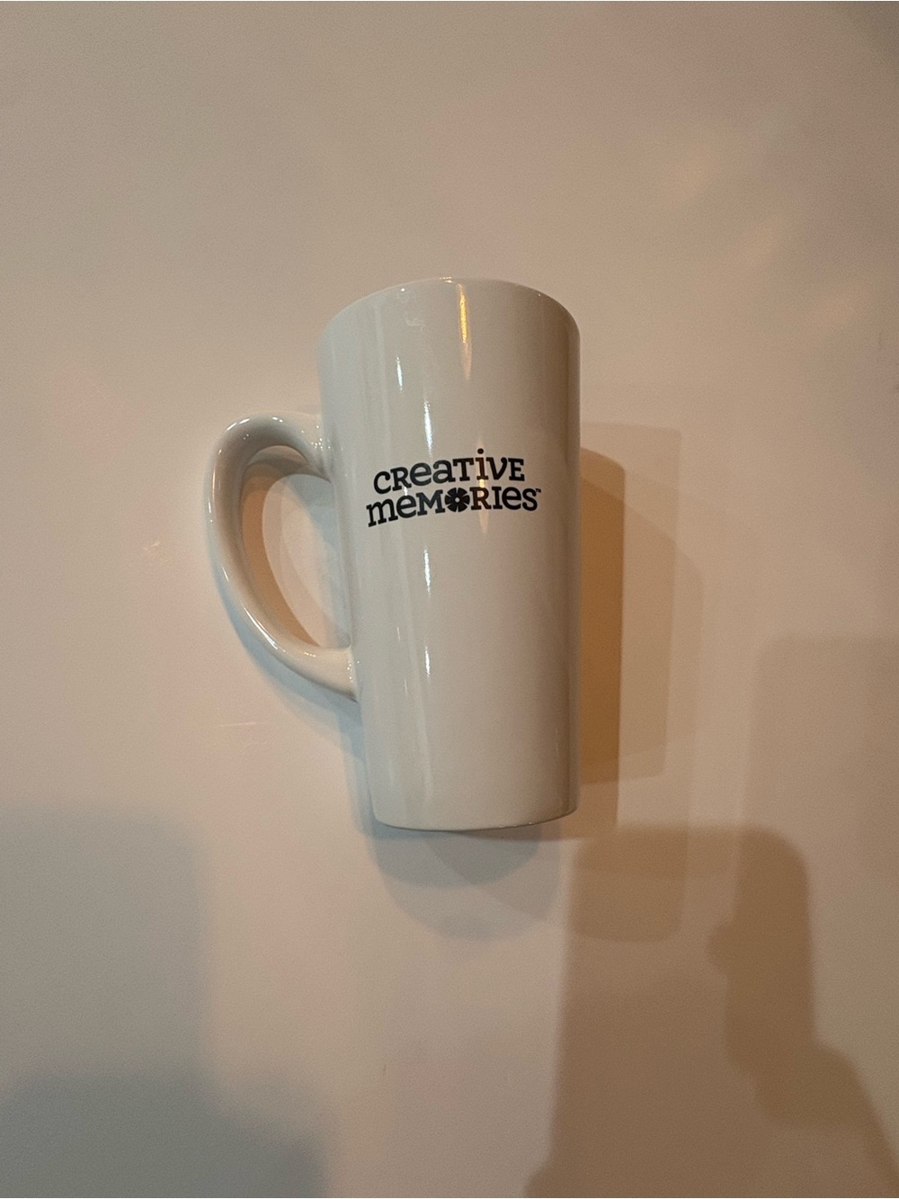 Creative Memories Celebrating 25 years ceramic tall mug